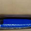 3 in 1 Beach Lounge Chair,Face Down Tanning Lounger with Adjustable Recliner, Foot Rest, Cooler Bag, and Storage Bag for Outside,Royal Blue