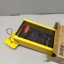 Kingsyard Finch Feeder for Outside Hanging, Metal Mesh Bird Feeders for Thistle/Nyjer Seed, Sliding Mesh & Builtin Perch, Recycled Plastic, Yellow