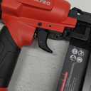 WORKPRO Pneumatic Brad Nailer, 18 GA, 2 in 1 Nail Gun and Crown Stapler, with 400pcs Nails/ 300pcs Staples, for Carpentry, DIY Project, Woodworking