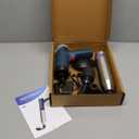 Electric Toilet Plunger - Toilet Plungers for Bathroom, Floor Drain, Sewer, Kitchen PipesHigh-Pressure Home Toilet Clog Remover (1, Blue)