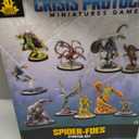 Asmodee Marvel: Crisis Protocol Spider Foes Starter Set - Miniatures Game Starter Set with 12 Figures, Stat & Tactic Cards, Dice, Tools & Tokens, Ages 14+, 2 Players, 90 Min Playtime