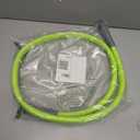 Flexzilla Garden Lead-in Hose 5/8 in. x 5 ft., Lightweight All-Weather Water Hose, Durable and Flexible, Leak-Free Connections (Chartreuse)