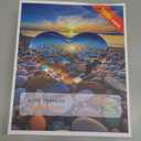 Jigsaw Puzzles for Adults 1000 Pieces, Love Pebbles Beach Puzzle, Impossible Difficult Hard Fun 1000 Piece Jigsaw Puzzles for Adults