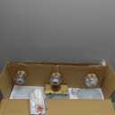 Black and Gold Vanity Light, 3 Light Bathroom Vanity Light Over Mirror with Metal Shade, 23 Inch Large Vanity Lights for Bathroom Modern Wall Sconce Lighting, BD015-3-BK