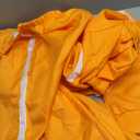 Men Zipper Jacket Coat Pants Orange Tracksuit Jumpsuit Costume 2-Piece Sports Suit Anime Cosplay Halloween Outfits Set (3X-Large)