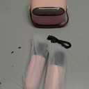 Mini Karaoke Machine for Kids, Toy for Girls Portable Bluetooth Speaker with 2 Wireless Microphones, Fashion Toy Gifts for Christmas Birthday, for 3 4 5 6 7 8+ Year Old Girls Gifts(Pink)