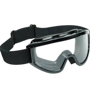 Raider 26-MX Black Frame/Clear Lens Adult MX Off-Road Snowmobile, Snowboard, Ski Goggles