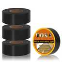 Butyl Joist Tape for Decking 2''50', 4 Rolls Weather-Resistant Deck Joist Tape 2 inch, Waterproof and Anti-Corrosion Joists Deck Tape,Self-Adhesive Flashing Joists Tape for Wood Decks Beams Roof