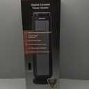 PELONIS PTH15A4BGB Ceramic Tower 1500W Indoor Space Heater with Oscillation, Remote Control, Programmable Thermostat & 8H Timer, ECO Mode, Tip-Over Switch & Overheating Protection, Gray (Grey)