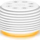 SleeZOO Portable Sound Machine White Noise Machine Sleep Machine with 30 Soothing Sounds 32 Volume Levels 5 Timers 12 Lights Memory Function Rechargeable for Baby Kids Adults and Home Office Travel