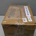 37 Oz Glass Storage Jars with Bamboo Lids - 6 Pack Clear Glass Canisters Square Airtight Stackable Ideal for Pantry Storage Containers Organizers Great for Storing Oats Coffee Beans Nuts