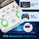 R36Ultra Retro Handheld Game Console,4.0-Inch 720x720 IPS HD Screen,Preloaded 20K+ Classic Games,Linux Open Source WiFi Multiplayer Portable Travel Gift for Gamers & Adults (White)
