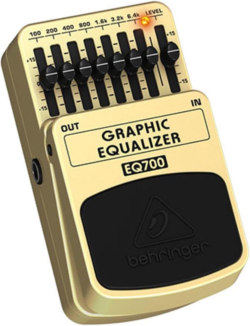Behringer EQ700 7-Band Ultimate Graphic Equalizer Pedal