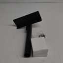 GADFISH No Drilling Side Flag Pole Mount Kit for Truck Bed,Universal Black Flagpole Holder Fit Up to 1.5" Pole