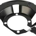 cciyu 5015128AA Brake Dust Shield Front Right Fit for Dodge for Ram 2500 2000-2002,for Dodge for Ram 3500 2000-2002, Black Brake Backing Plate 1PC