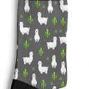 Crew Socks Cotton Cozy Crew Socks Over the Calf Tube Socks For Men Women (Gray)