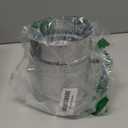 Therwen Backdraft Damper Duct Manual Volume Damper with Sleeve Galvanized Sheet Adjustment Airflow Ducting Branch HVAC Air Balancing for Range Hoods, Fans(1 Pc,4 Inch)