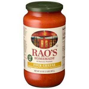 Rao's Homemade Four Cheese Sauce Made with Italian Tomatoes, 32 oz (32 Ounce (Pack of 1))