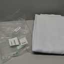 NICETOWN Room Darkening Curtains for Living Room - Easy Care Solid Thermal Insulated Grommet Panels/Drapes for Bedroom (2 Panels, 52 by 84, Greyish White)