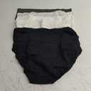RHYFF Womens Underwear Cotton Bikini Panties Lace Soft Hipster Panty Ladies Stretch Full Briefs 5 Pack (Large)