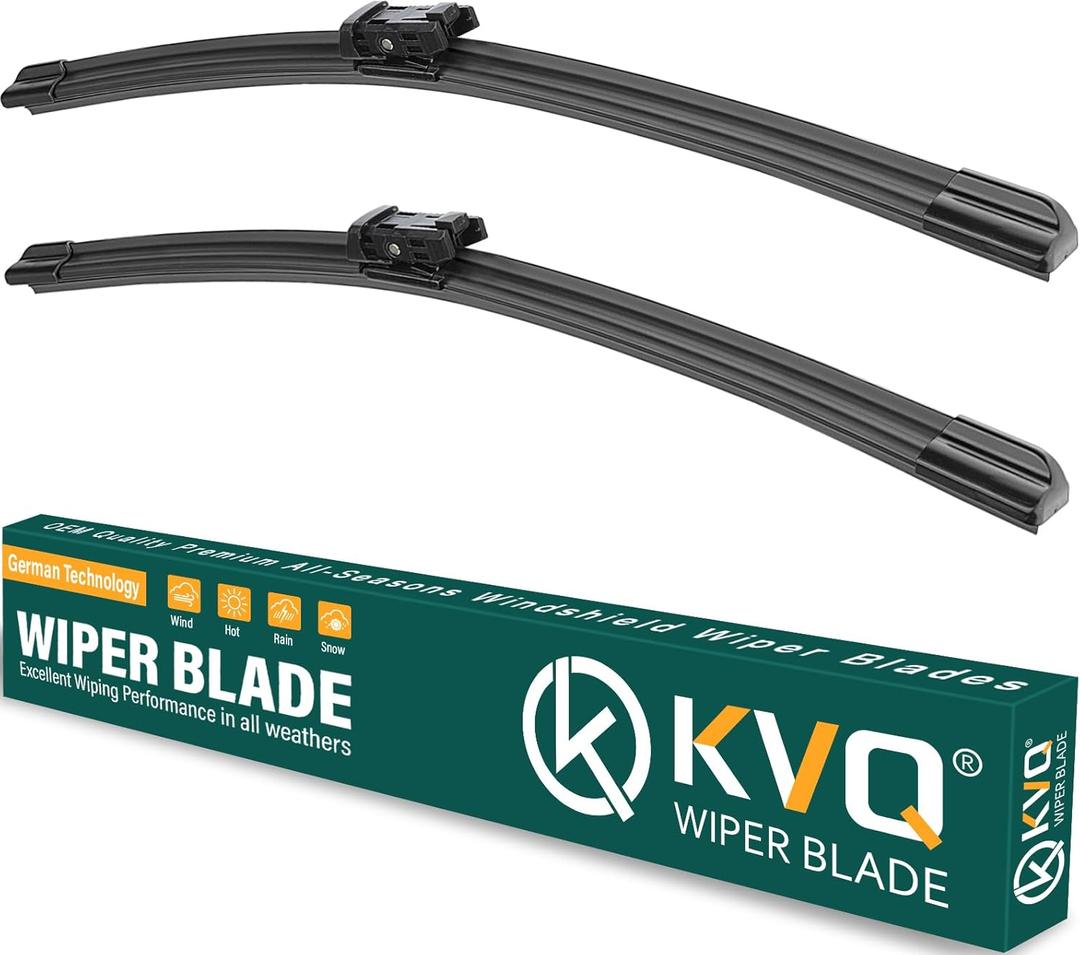 Windshield Wiper Blades Replacement for Audi A4 Q5 S4 SQ5 S5 RS5 Q3 2009-2020 Original Factory Quality - 24" 20" (Pack of 2)