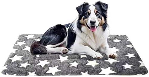 Dog Bed mat Pet mat Dog Box mat Machine Washable Grey (26x20x1.5in)