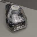 3 Pack Women's 3/4 Sleeve Waffle Knit Tops Oversized Crewneck T-Shirts Loose Casual Blouses Side Split Tees (X-Large, Black, Olive Green, Coffee)