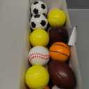 Valentines Day Sports Gifts Cards for Kids School,30 Pack Foam Sport Ball Toys with Classroom Exchange Cards for Toddlers,Valentine Goodie Bag Stuffers Party Favors Class Prizes Treats for Boys Girls