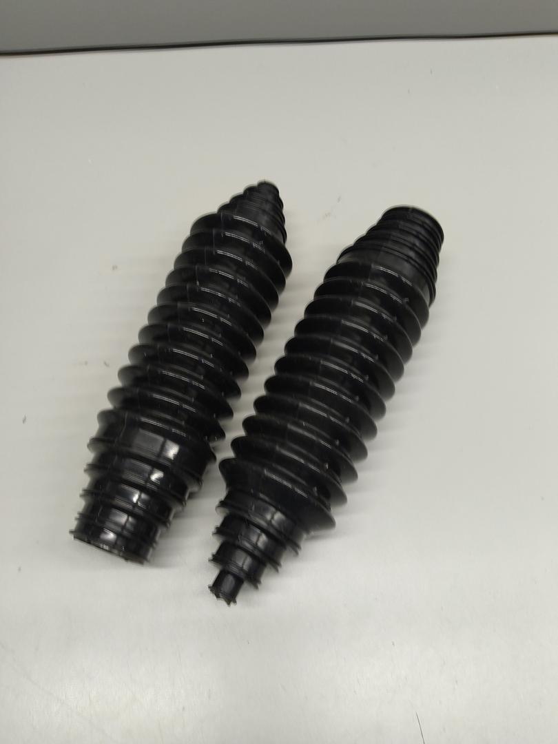 2Pcs Universal Rack and Pinion Boot, Steering Tie Rod End Bellows, Steering Rack Boots Set Car Accessories Fits for Most Vehicles