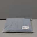 ODODOS Chiffon Flowy Pleated Wide Leg Pants for Women Lightweight High Waist Trouser with Pockets27 Inseam, Brittany Blue, Large