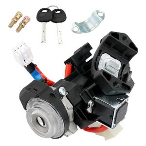 Ignition Assembly, Lock Cylinder Switch & Cylinder Housing, with Keys, Compatible with 2016-2020 Kia Optima, Replaces# 81900-D5B00