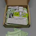 Portable CD Player with Bluetooth Desktop CD Player for Home CD Music Players with Remote Control,Timer,Built-in Dual Speakers with LED Display Home Audio Boombox FM Radio (Green)