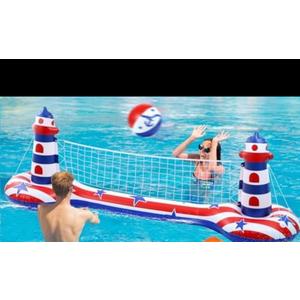 EagleStone Inflatable Pool Volleyball Net Floating Water Games for Kids Adults.
