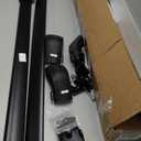 IKON MOTORSPORTS, Roof Rack Compatible with 2020-2025 Tesla Model Y All Models 4-Door, Black Top Roof Rack Cross Bar Cargo Carrier Aluminum Pair 2PCS, 2021 2022