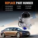 64529216466 AC Compressor with Clutch 6 Grooves Compatible with BMW 228i 320i 328i 428i 528i X5 740Ld Replace 64529399059