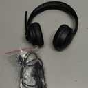 AOC Wireless Headset with Mic for Work, Bluetooth 5.4 Headphones with Noise Canceling Microphone, USB C, 30H, Clear Calls & Mic Mute for PC, Laptop, Cell Phones, Zoom - Black