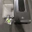 Automatic Touchless Soap and Hand Sanitizer Dispenser 1200ml Wall Mount with Drip Tray - BLACK - Commercial - Liquid/Gel - Hands Free Motion Sensor ADA Compliant