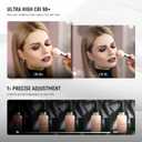 NEEWER Esthetician Light with Phone Holder & Travel Bag Kit, Support 2.4G/PC/MAC Control & Separate Control of 2 LED Light Heads, CRI98+ Bi Color Stepless Dimmable Tattoo Lighting Lash Lamp, BH40B