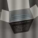 Large Ice Ball Maker Mold, 1.9" Round Ice Cube Mold for Whiskey Bourbon Cocktail, 6 Balls, Sphere Ice Mold, Big Ice Cube Tray with Container and Tongs, Easy to Fill & Release (Blue)