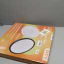 20 Inch LED Flush Mount Ceiling Light, 40W, 4350LM, Selectable 3000K/4000K/6000K CCT, White Round Flat Panel Light Fits Hallway, Kitchen, Bedroom, Laundry Room