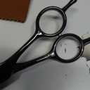 JASON 7" Dog Grooming Scissor - Professional Thinning Shear with 37 Teeth Japanese Stainless Steel Blender Scissors for Dogs, Cats and Other Pets (Thinning, Black) Christmas Gift