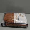 Terracotta Soft Thick Linen Curtains 120 Inches Long for Living Room, Farmhouse Burnt Orange Curtains Light Filtering for Bedroom/Dining Room Western Semi Sheer Pleat Memory Shape Drapes 2 Panels Set