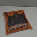 Unisex Vampire Witch Hooded Capes,Women's Halloween Costumes Reversible Cloak,Cosplay Masquerade Party Robes (L/59 inches for Adults, Green + Black)