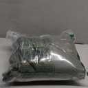 Chyhomenyc Olive Green Curtains 72 Inch Length 2 Panels Set, Faux Linen Textured Semi Sheer Light Filtering Soft Airy Privacy Farmhouse Curtain Drapes for Living Room Bedroom, 40 Wx72 L Inches