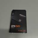 SAMSUNG 870 EVO 4TB 2.5 Inch SATA III Internal SSD (MZ-77E4T0B/AM) , Black