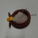 chubbycable Chubby 2.0 Fast Charging Cable Durable Soft Silicone USB C Cable 240W Extra Thick Phone Charger Cord Data Transfer Cord, Chocolate+Chocolate, Type-C to Type-C, 6.6 FT