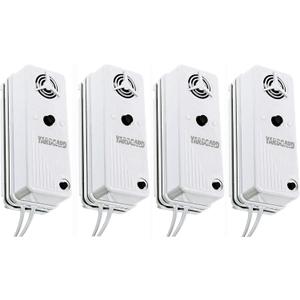 YardGard 4-Pack UL 2017 Compliant Wireless Pool Door Safety Alarm, Water-Resistant, ETL Certified, Easy Installation, Suitable for Pool Gates and Sliding Doors, 120dB Siren