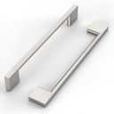 10 Pack 6.3 Inch(160mm) Cabinet Pull Brushed Satin Nickel Kitchen Cabinets Handles Brushed Nickel Cabinet Hardware for Cupboard Square Kitchen Pulls for Cabinets Drawer Handles