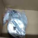 Blue Glass Pendant Lights Kitchen Island Lighting Globe Pendant Light Fixtures Modern Pendant Lighting for Kitchen Island Bedroom Living Dining Room Light Fixture(7.87in, 1-Pack)