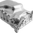 BOXI 264-485 Engine Oil Pan with Drain Plug Fits for Acura MDX 2003-2006 V6 3.5L / for Honda Odyssey 2007-2010 Pilot Ridgeline 2006-2008 V6 3.5L / 11200-RDJ-A00 11200RDJA00